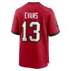 Men's Tampa Bay Buccaneers #13 Mike Evans Nike Red 50th Anniversary Game Jersey