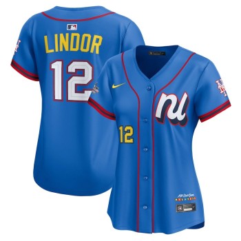 Women's National League #12 Francisco Lindor Nike Blue 2025 All-Star Edition Limited Player Jersey Women's National League #12 Francisco Lindor Nike Blue 2025 All-Star Edition Limited Player Jersey
