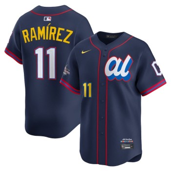 Men's American League #11 Jose Ramirez Nike Navy 2025 All-Star Edition Limited Player Jersey Men's American League #11 Jose Ramirez Nike Navy 2025 All-Star Edition Limited Player Jersey