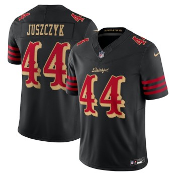 Youth's San Francisco 49ers #44 Kyle Juszczyk Black Rivalries Collection F.U.S.E. Vapor Limited Stitched Jersey Youth's San Francisco 49ers #44 Kyle Juszczyk Black Rivalries Collection F.U.S.E. Vapor Limited Stitched Jersey