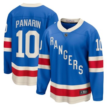 Men's New York Rangers #10 Artemi Panarin Blue Centennial Jersey Men's New York Rangers #10 Artemi Panarin Blue Centennial Jersey