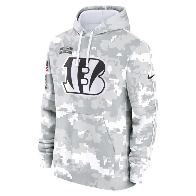Men's Cincinnati Bengals Nike Arctic Camo 2024 Salute To Service Big & Tall Club Fleece Pullover Hoodie Men's Cincinnati Bengals Nike Arctic Camo 2024 Salute To Service Big & Tall Club Fleece Pullover Hoodie