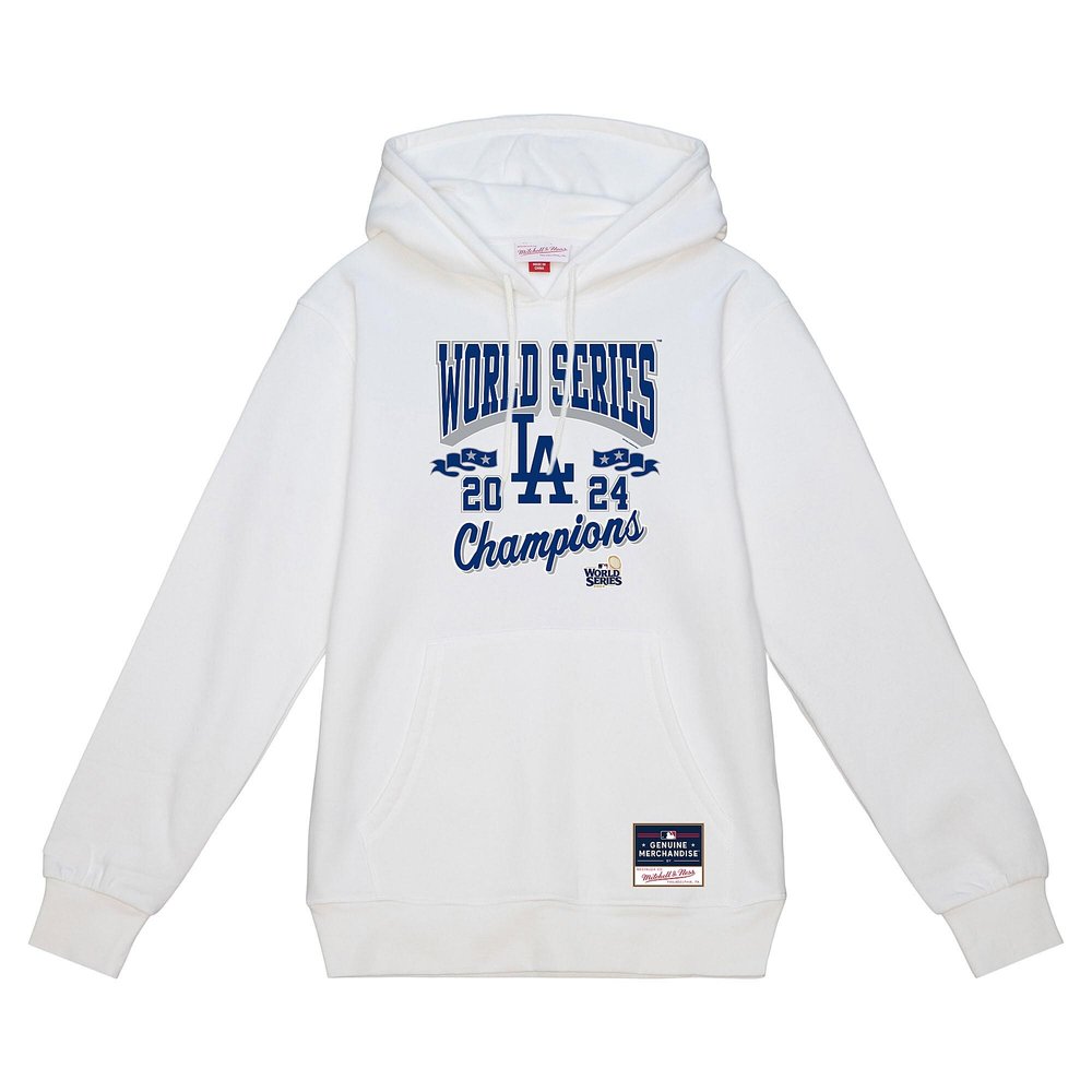 Men's Los Angeles Dodgers White 2024 World Series Champions Hoodie Men's Los Angeles Dodgers White 2024 World Series Champions Hoodie