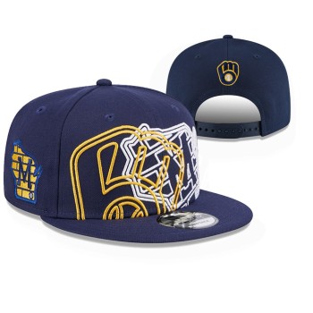 Milwaukee Brewers Snapback Hat Milwaukee Brewers Snapback Hat