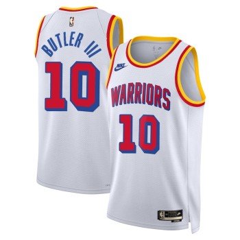 Men's Golden State Warriors #10 Jimmy Butler III White 2025 Association Edition Swingman Stitched Basketball Jersey Men's Golden State Warriors #10 Jimmy Butler III White 2025 Association Edition Swingman Stitched Basketball Jersey