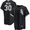Men's Chicago White Sox #30 Corey Julks Black Home Official Player Jersey
