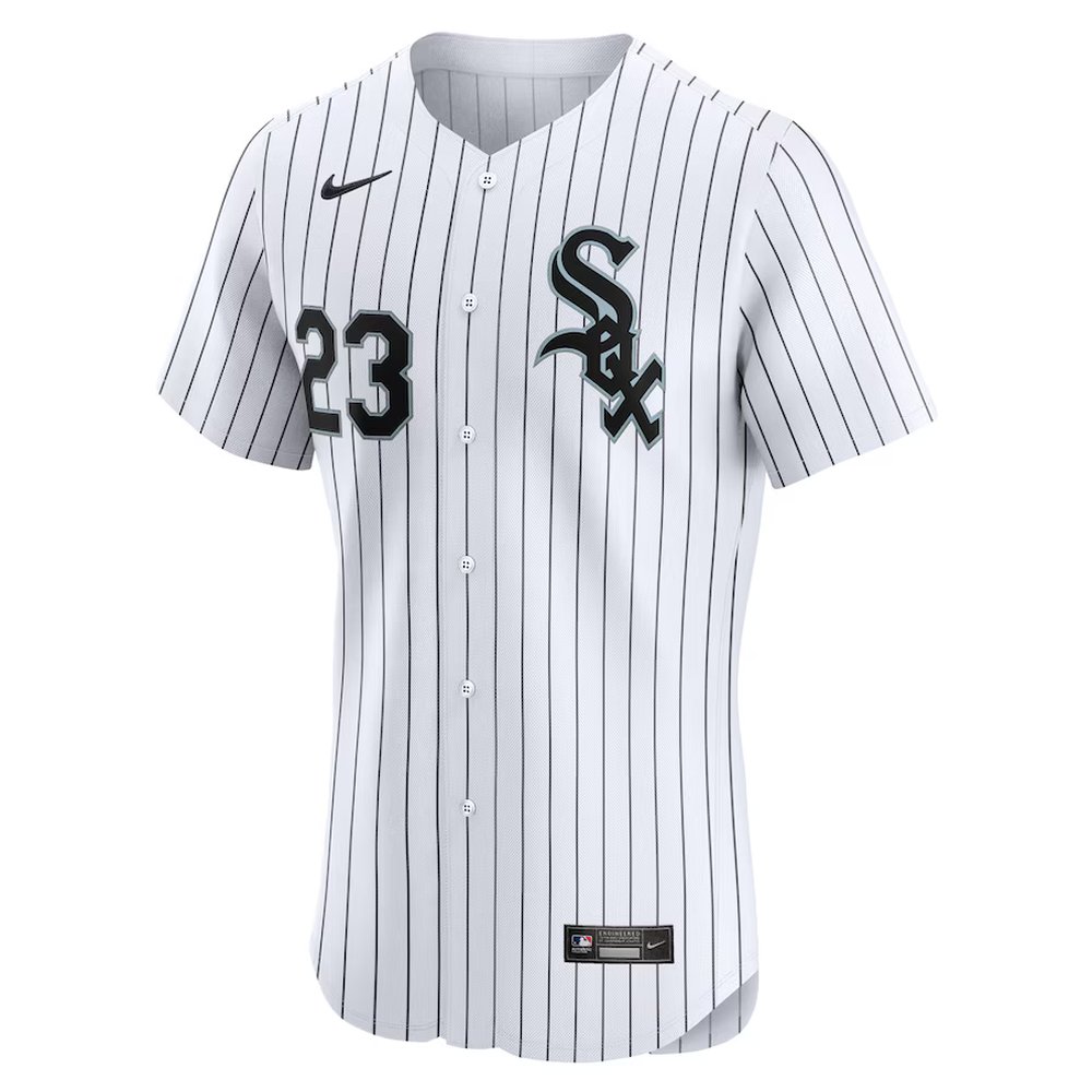 Men's Chicago White Sox #23 Andrew Benintendi Nike White Home Elite Player Jersey Men's Chicago White Sox #23 Andrew Benintendi Nike White Home Elite Player Jersey