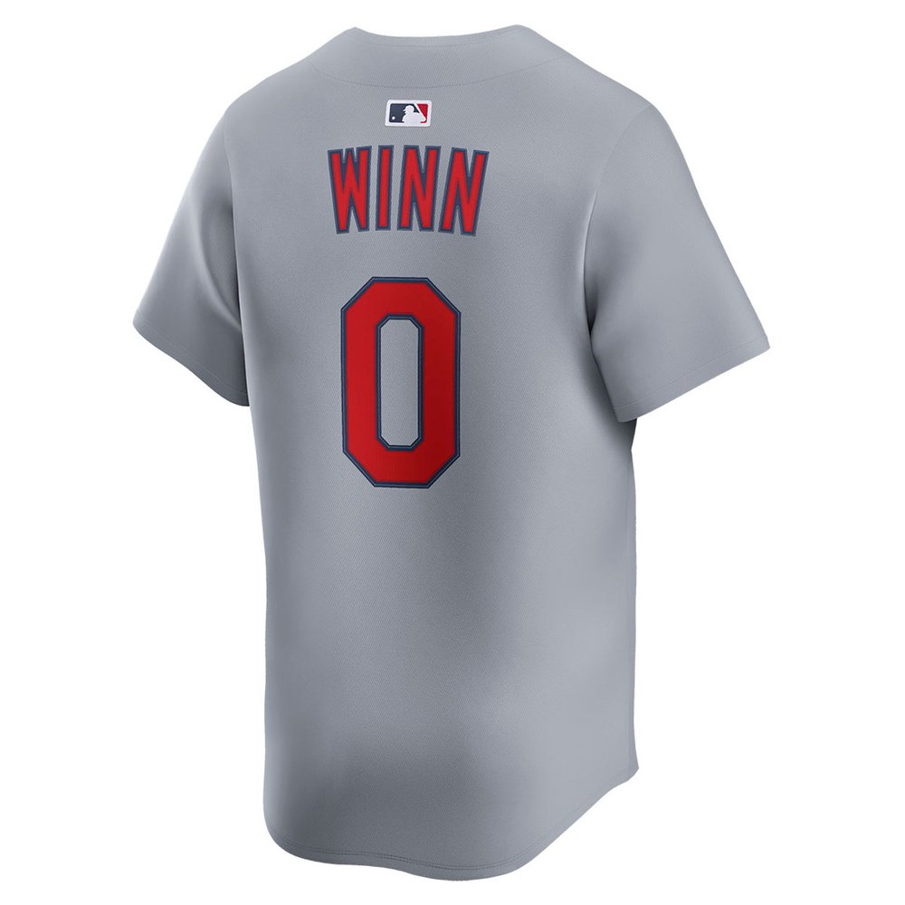Men's St. Louis Cardinals #0 Masyn Winn Gray Home Limited Jersey