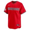 Men's Cleveland Guardians #23 Bo Naylor Red Home Limited Player Jersey
