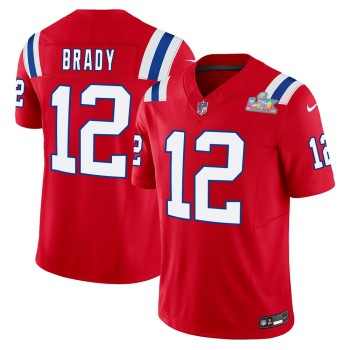 Men's New England Patriots #12 Tom Brady Red F.U.S.E. Vapor Limited Stitched Football Jersey Men's New England Patriots #12 Tom Brady Red F.U.S.E. Vapor Limited Stitched Football Jersey