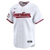 Men's Cleveland Guardians #23 Bo Naylor White Home Limited Player Jersey