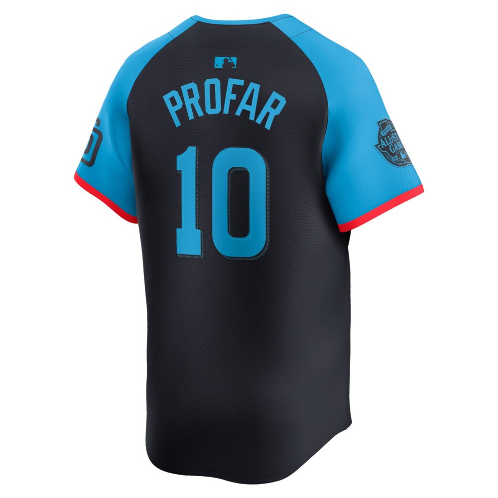 Men's National League Jurickson Profar Navy 2024 MLB All-Star Game Limited Player Jersey Men's National League Jurickson Profar Navy 2024 MLB All-Star Game Limited Player Jersey