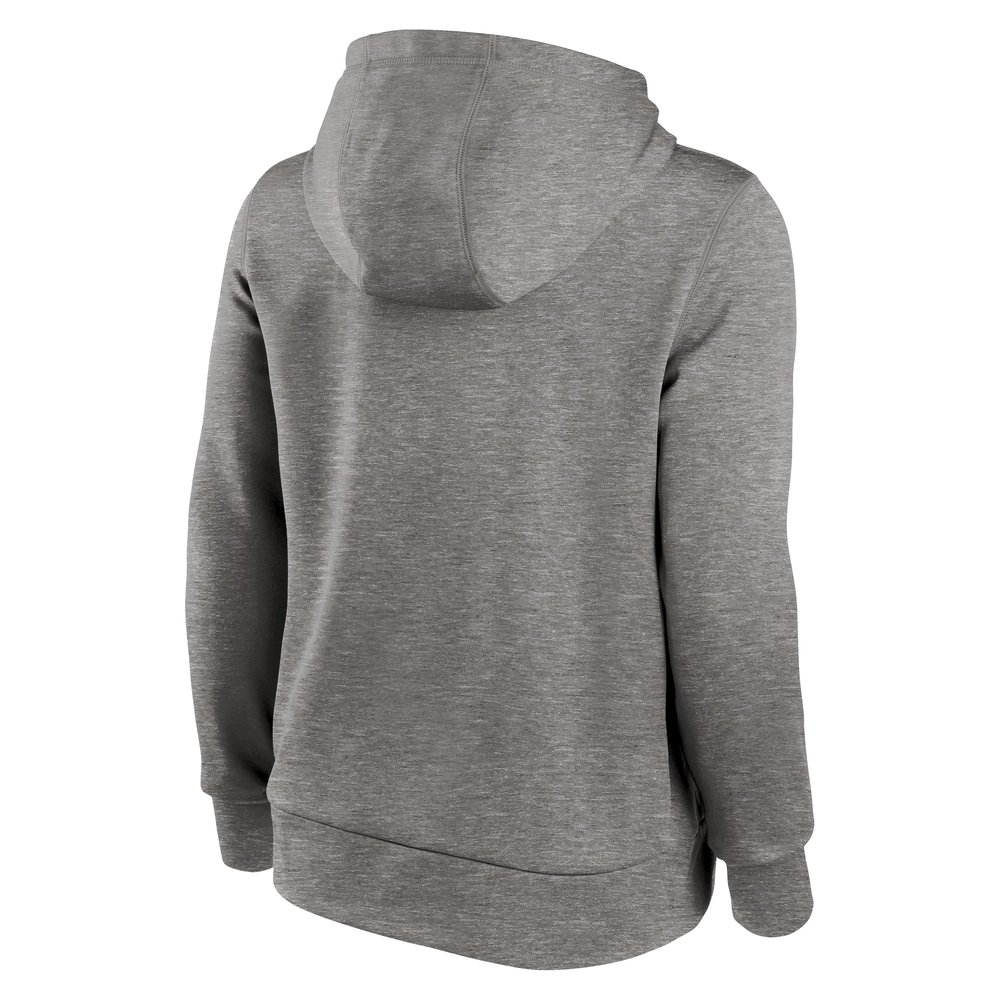 Women's Los Angeles Dodgers Dark Heather Gray 2024 World Series Champions Lockup Pullover Hoodie Women's Los Angeles Dodgers Dark Heather Gray 2024 World Series Champions Lockup Pullover Hoodie