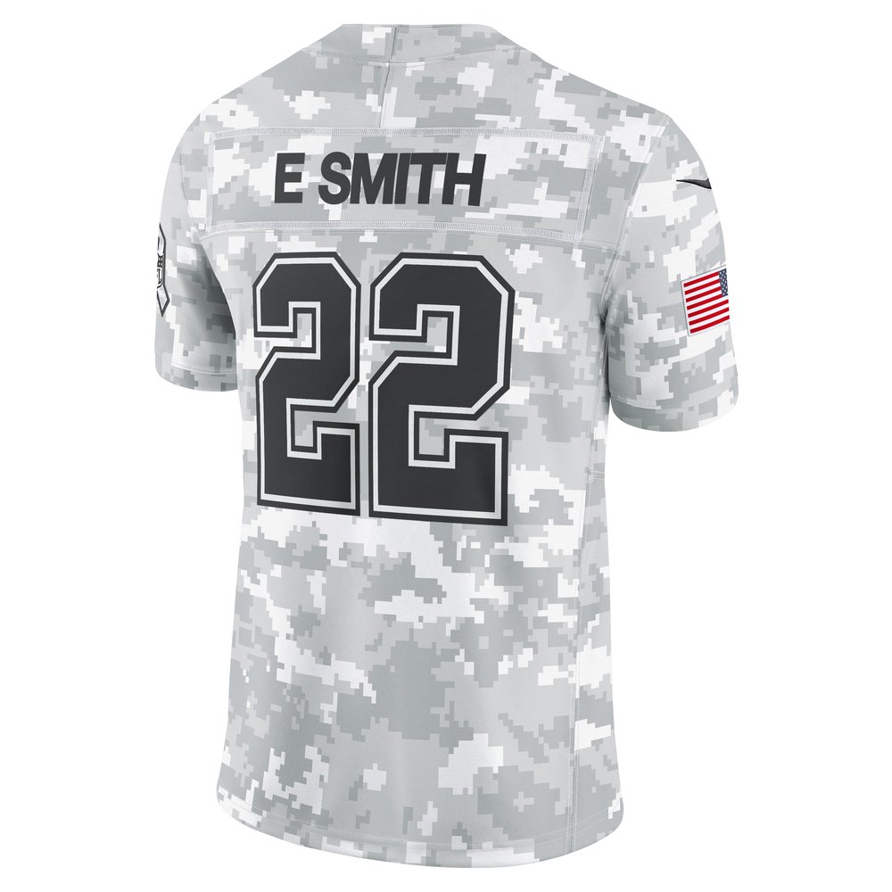 Men's Dallas Cowboys Emmitt Smith Arctic Camo 2024 Salute to Service Retired Player Limited Jersey Men's Dallas Cowboys Emmitt Smith Arctic Camo 2024 Salute to Service Retired Player Limited Jersey
