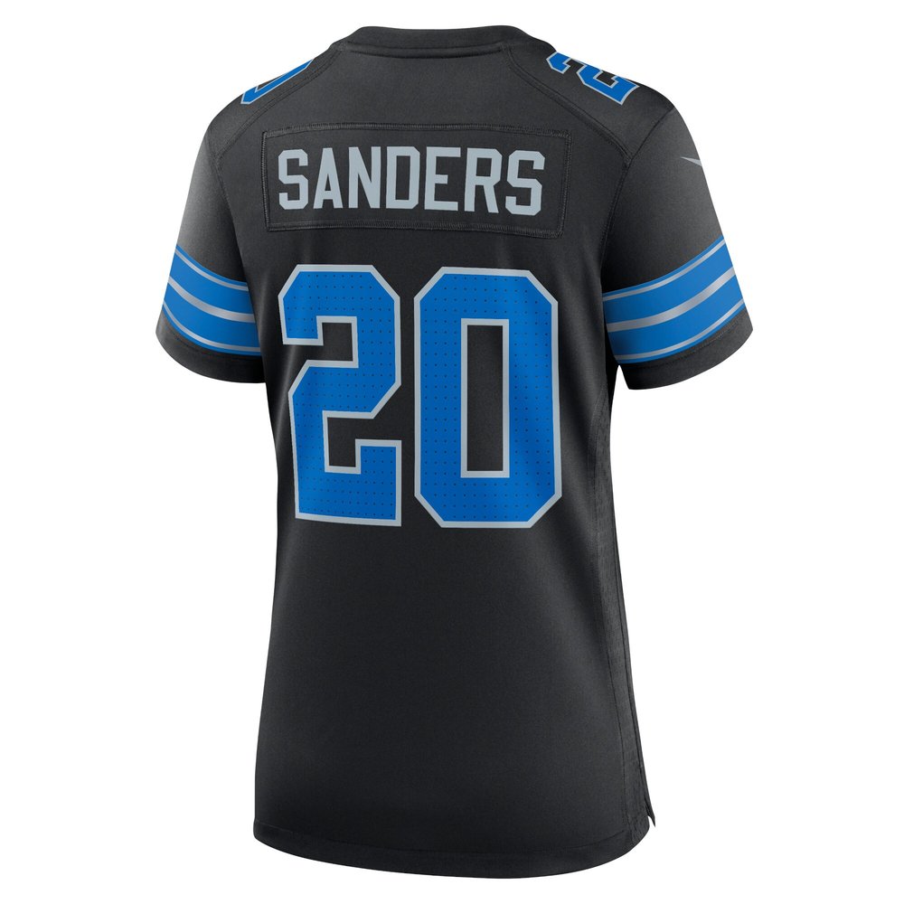Women's Detroit Lions #20 Barry Sanders Black 2nd Alternate Retired Player Game Jersey Women's Detroit Lions #20 Barry Sanders Black 2nd Alternate Retired Player Game Jersey