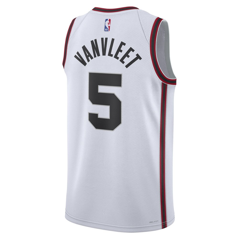 Unisex Houston Rockets Fred VanVleet White 2024/25 Swingman Player Jersey - City Edition Unisex Houston Rockets Fred VanVleet White 2024/25 Swingman Player Jersey - City Edition