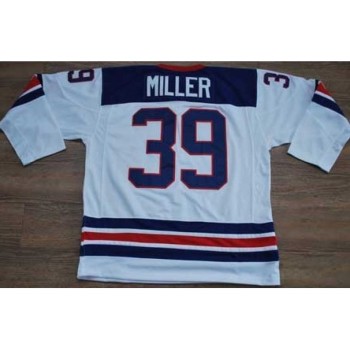 2010 Olympic Team USA #39 Ryan Miller Stitched White 1960 Throwback NHL Jersey 2010 Olympic Team USA #39 Ryan Miller Stitched White 1960 Throwback NHL Jersey