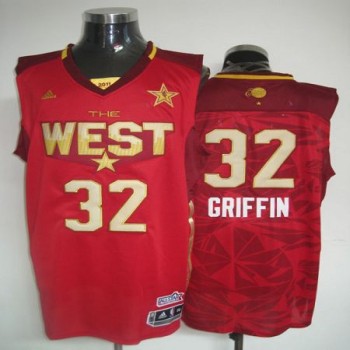 2011 All Star Clippers #32 Blake Griffin Red Stitched NBA Jersey 2011 All Star Clippers #32 Blake Griffin Red Stitched NBA Jersey