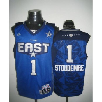 2011 All Star Knicks #1 Amar'e Stoudemire Blue Stitched NBA Jersey 2011 All Star Knicks #1 Amar'e Stoudemire Blue Stitched NBA Jersey