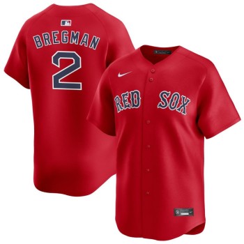 Men's Boston Red Sox #2 Alex Bregman Red Home Replica Player Jersey Men's Boston Red Sox #2 Alex Bregman Red Home Replica Player Jersey