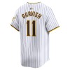 Men's San Diego Padres #11 Yu Darvish Nike White Home Limited Player Jersey