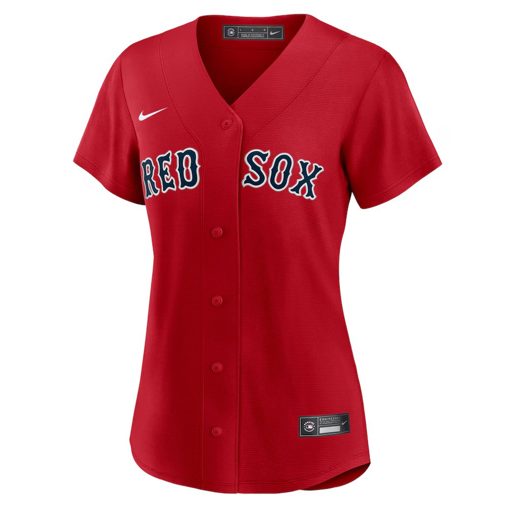 Women's Boston Red Sox #11 Rafael Devers Nike Red Alternate Replica Player Jersey Women's Boston Red Sox #11 Rafael Devers Nike Red Alternate Replica Player Jersey