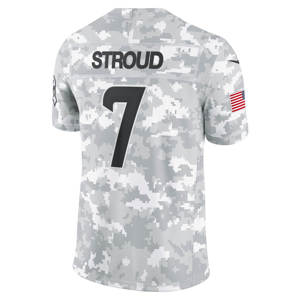 Men's Houston Texans C.J. Stroud Arctic Camo 2024 Salute to Service Limited Jersey Men's Houston Texans C.J. Stroud Arctic Camo 2024 Salute to Service Limited Jersey