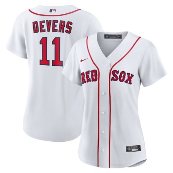 Women's Boston Red Sox #11 Rafael Devers Nike White Home Replica Player Jersey Women's Boston Red Sox #11 Rafael Devers Nike White Home Replica Player Jersey
