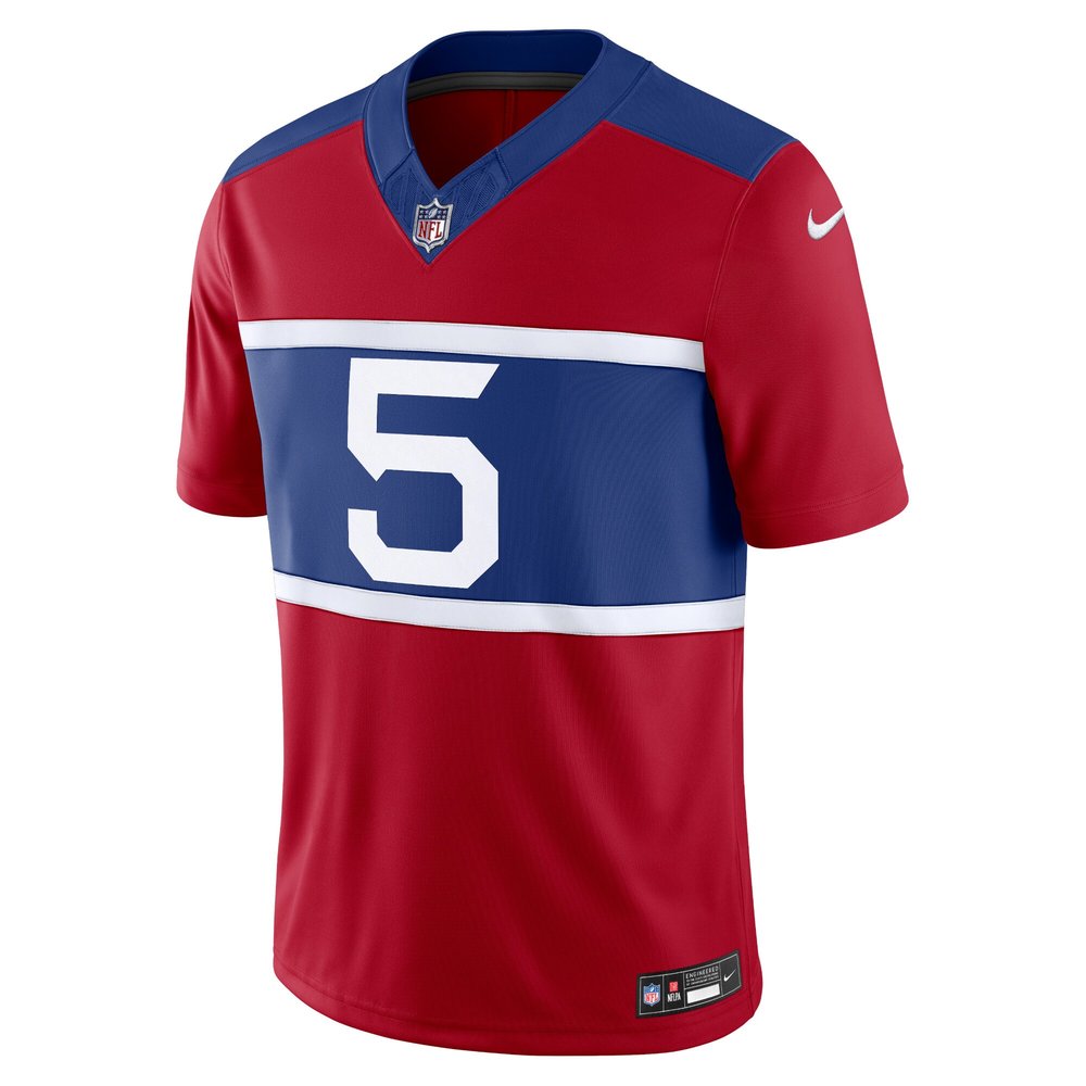 Men's New York Giants Kayvon Thibodeaux Century Red Alternate Vapor F.U.S.E. Limited Jersey Men's New York Giants Kayvon Thibodeaux Century Red Alternate Vapor F.U.S.E. Limited Jersey