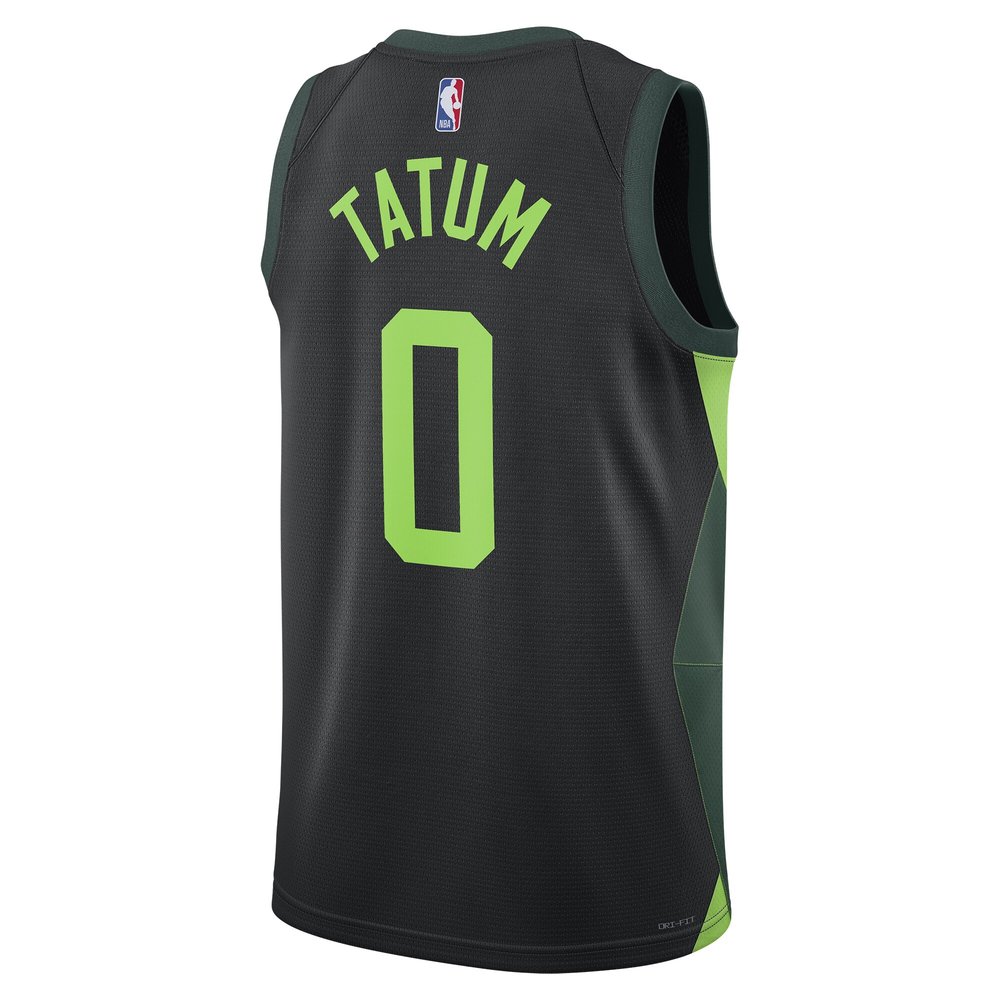 Unisex Boston Celtics Jayson Tatum Black 2024/25 Swingman Player Jersey - City Edition Unisex Boston Celtics Jayson Tatum Black 2024/25 Swingman Player Jersey - City Edition