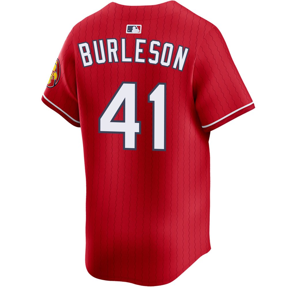 Men's St. Louis Cardinals #41 Alec Burleson Red Home Limited Jersey