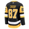 Men's Pittsburgh Penguins #87 Sidney Crosby Black Home Premium Jersey