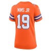 Women's Denver Broncos Marvin Mims Jr Nike Orange Mile High Collection 1977 Throwback Player Game Jersey