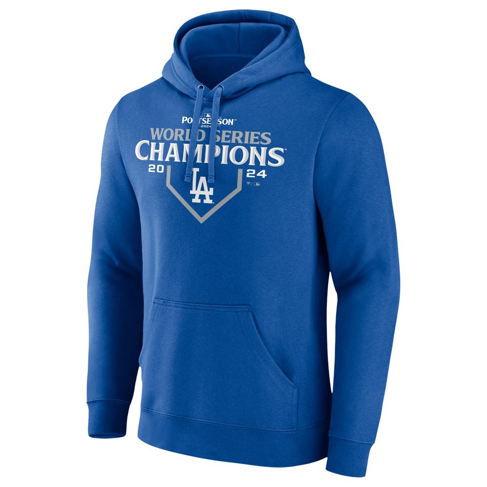 Men's Los Angeles Dodgers Royal 2024 World Series Champions Hoodie Men's Los Angeles Dodgers Royal 2024 World Series Champions Hoodie