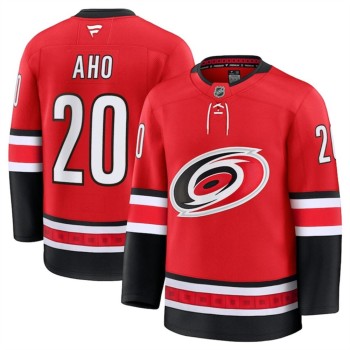Men's Carolina Hurricanes #20 Sebastian Aho Red 2024-25 Alternate Stitched Hockey Premium Jersey Men's Carolina Hurricanes #20 Sebastian Aho Red 2024-25 Alternate Stitched Hockey Premium Jersey