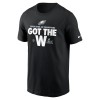 Men's Philadelphia Eagles Black Super Bowl LIX Champions Parade T-Shirt Men's Philadelphia Eagles Black Super Bowl LIX Champions Parade T-Shirt