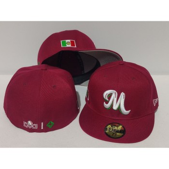 Mexico National Baseball Team Fitted Hat Mexico National Baseball Team Fitted Hat