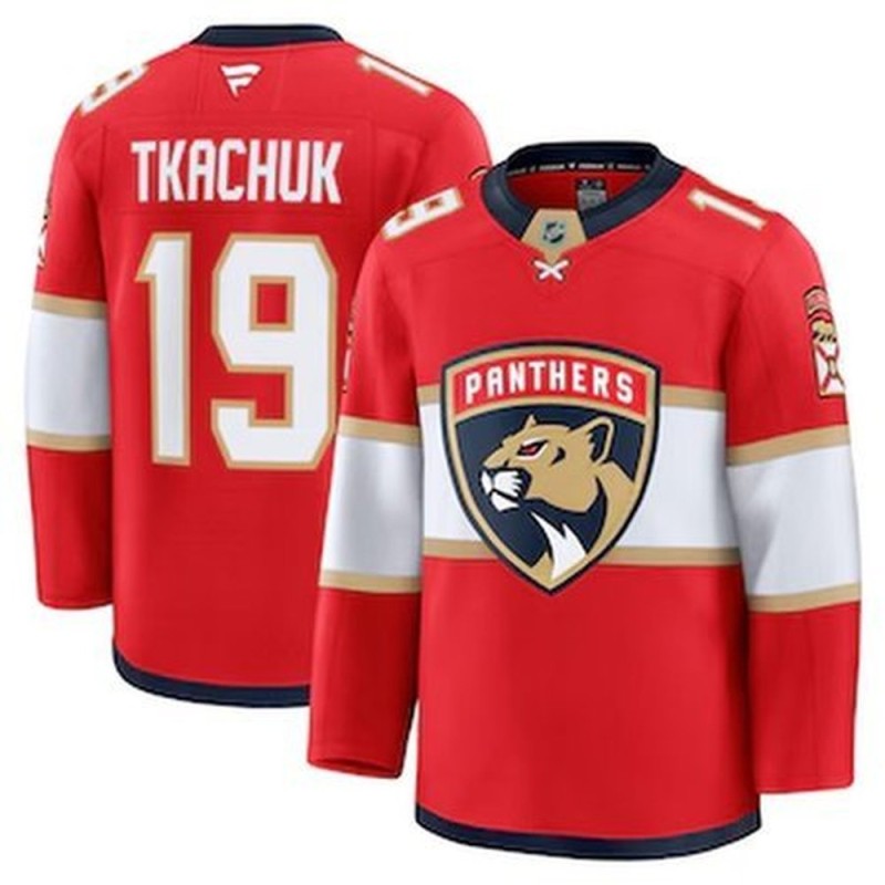 Men's Florida Panthers #19 Matthew Tkachuk Red Home Breakaway Player Jersey Men's Florida Panthers #19 Matthew Tkachuk Red Home Breakaway Player Jersey