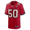 Men's Tampa Bay Buccaneers #50 Vita Vea Nike Red 50th Anniversary Game Jersey