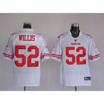 49ers #52 Patrick Willis White Stitched Youth NFL Jersey 49ers #52 Patrick Willis White Stitched Youth NFL Jersey