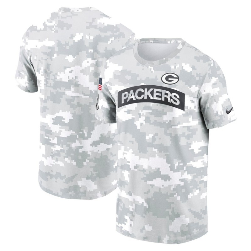 Men's Green Bay Packers Nike Arctic Camo 2024 Salute To Service Performance T-Shirt Men's Green Bay Packers Nike Arctic Camo 2024 Salute To Service Performance T-Shirt