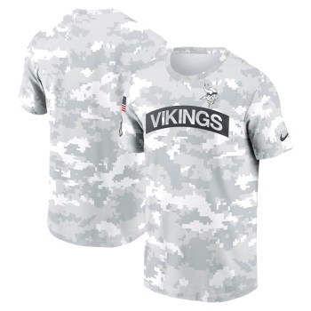 Men's Minnesota Vikings Arctic Camo 2024 Salute To Service Performance T-Shirt Men's Minnesota Vikings Arctic Camo 2024 Salute To Service Performance T-Shirt