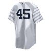 Men's New York Yankees Gerrit Cole Nike White 2024 World Series Home Replica Player Jersey Men's New York Yankees Gerrit Cole Nike White 2024 World Series Home Replica Player Jersey