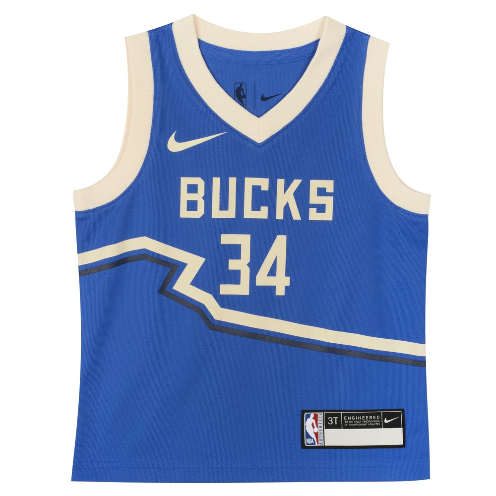 Toddler Milwaukee Bucks Giannis Antetokounmpo Royal 2024/25 Swingman Player Jersey - City Edition Toddler Milwaukee Bucks Giannis Antetokounmpo Royal 2024/25 Swingman Player Jersey - City Edition