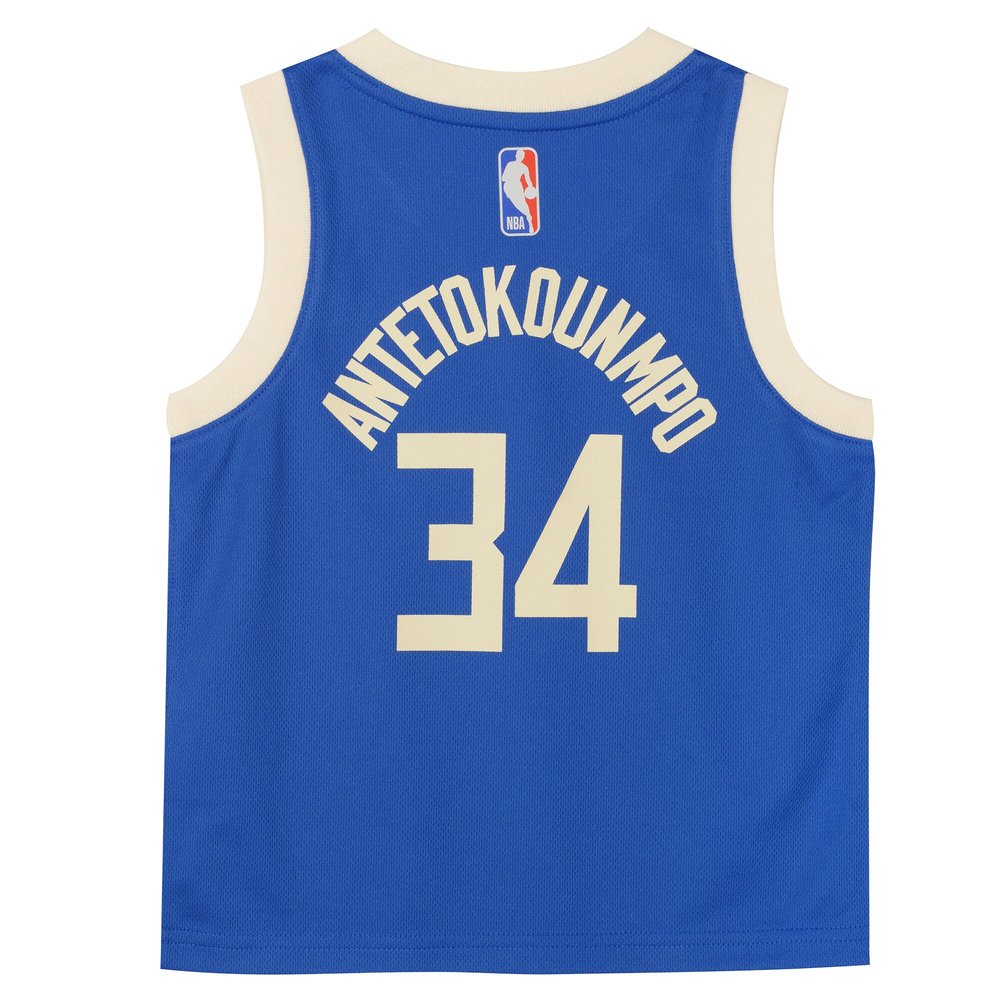 Toddler Milwaukee Bucks Giannis Antetokounmpo Royal 2024/25 Swingman Player Jersey - City Edition Toddler Milwaukee Bucks Giannis Antetokounmpo Royal 2024/25 Swingman Player Jersey - City Edition