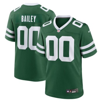 Youth New York Jets David Bailey Green 2026 NFL Draft Game Jersey