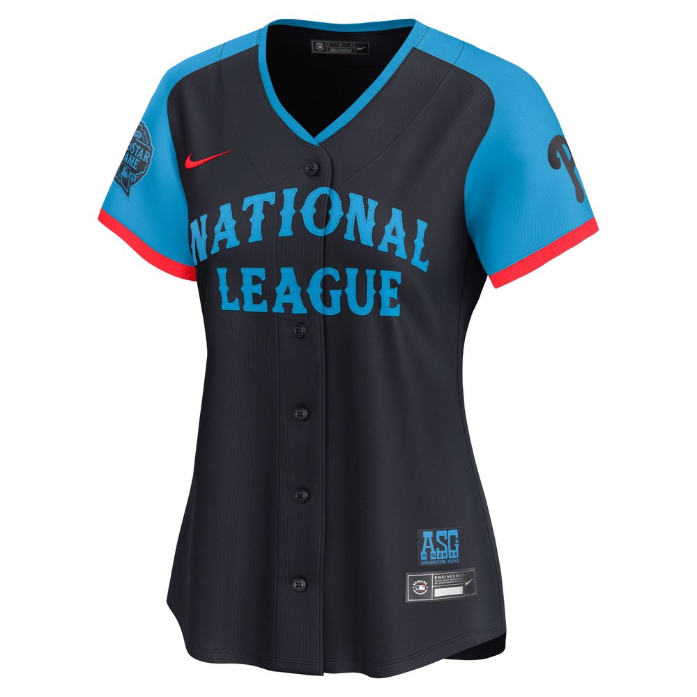 Women's National League Alec Bohm Navy 2024 MLB All-Star Game Limited Player Jersey Women's National League Alec Bohm Navy 2024 MLB All-Star Game Limited Player Jersey