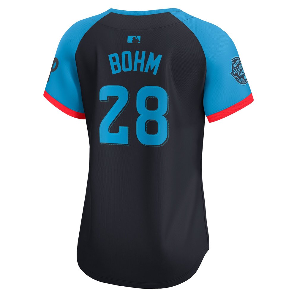 Women's National League Alec Bohm Navy 2024 MLB All-Star Game Limited Player Jersey Women's National League Alec Bohm Navy 2024 MLB All-Star Game Limited Player Jersey