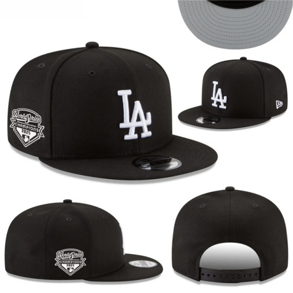 Los Angeles Dodgers 2025 World Series Champions Snapback Hat Los Angeles Dodgers 2025 World Series Champions Snapback Hat