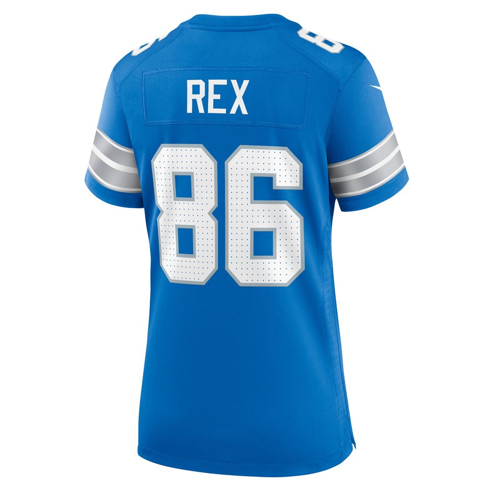 Women's Detroit Lions Isaac Rex  Blue Game Jersey Women's Detroit Lions Isaac Rex  Blue Game Jersey